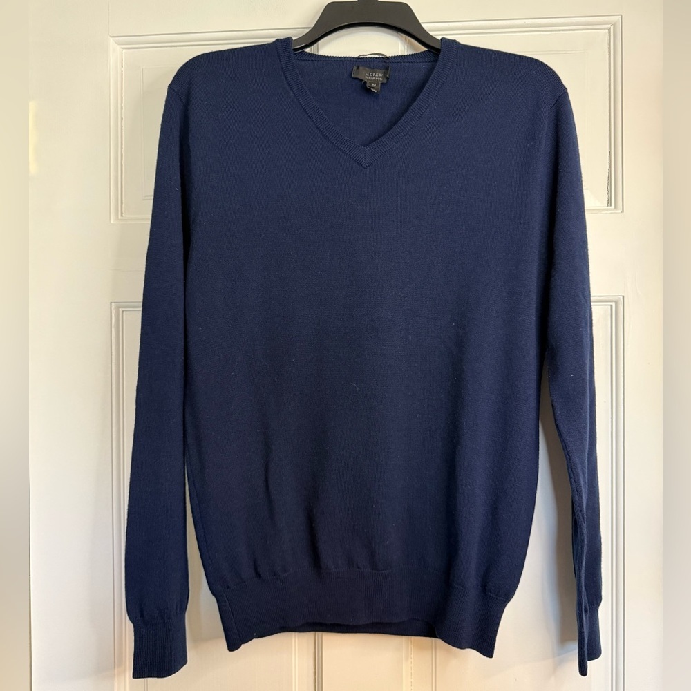 J. Crew Merino Wool V-neck Sweater